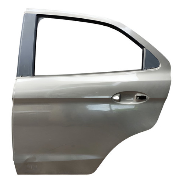 Porta Traseira Esquerda Ford Ka 1.0 Sedan 2015 A 2020 Traseira Esquerda Dourado