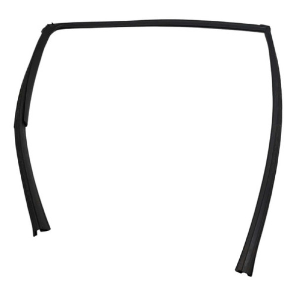 Borracha Canaleta Vidro Tras Direita Honda City 2017 A 2021 Preto