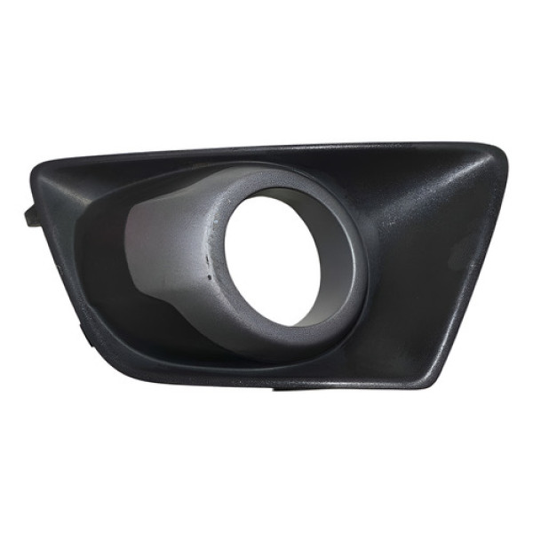 Grade Farol Milha Esquerdo Cn1515a299 Ford Ecosport 2013/17 Preto Esquerdo