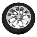 Roda Aro 17 C/pneu Chevrolet Cruze Ltz 2017 2018 2019 Prateado