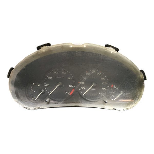 Painel Velocimetro Instrumentos Peugeot 206 - 2006 2007 2008 Preto