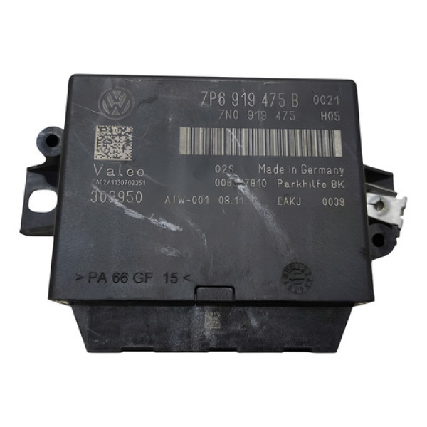 Módulo Estacionamento 7p6919475b Vw Touareg 3.6 2013 A 2018 Preto