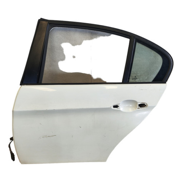 Porta Traseira Esquerda Bmw 320i 2009 2010 2011 2012 Traseira Esq Branca