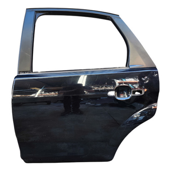 Porta Tras Esq Ford Focus Sedan 2009 2010 2011 C/detalhe  Traseira Esquerda Preto