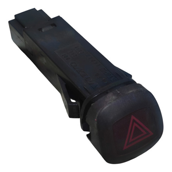 Botão Pisca Alerta 9168302 Volvo Xc90 T6 2.9 2003 A 2005 Vermelho