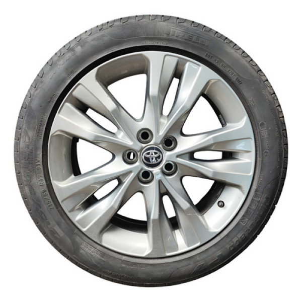 Roda 215/50r17 C/pneu Toyota Corolla 2.0 2013 2014 2015 Prateado
