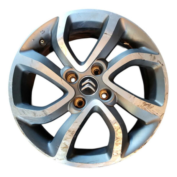Roda Aro 16 Citroen Aircross 2013 A 2015 9874854977 Detalhe Prata