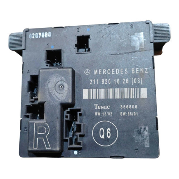 Módulo Porta Tras Direita Mercedes E320 2003 2004 18201626