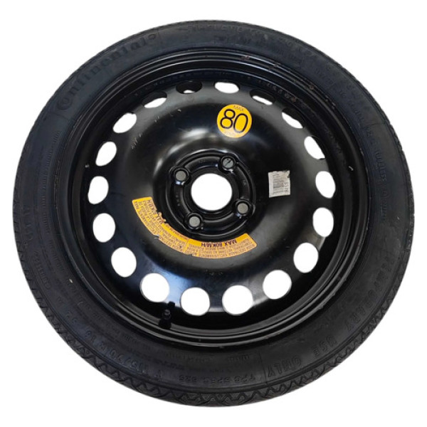 Roda Estepe C/pneu Aro 16 Chevrolet Spin 2015 2016 A 2018 Preto