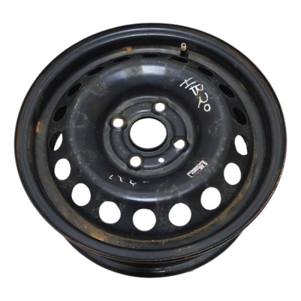 Roda Aro 14 Hyundai Hb20 2012 2013 2014 2015 529101s000 Preto
