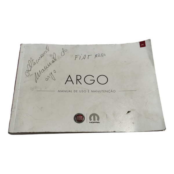 Manual Carro Fiat Argo 2018 2019 1.0
