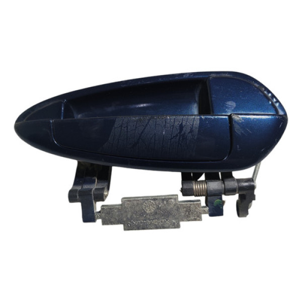 Maçaneta Externa Diant Dir Fiat Punto Linea 2008/2015 - Azul - Dianteira