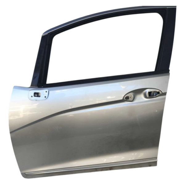 Porta Dianteira Esquerda Honda Fit 2015 2016 2017 Dianteira Esquerda Prata