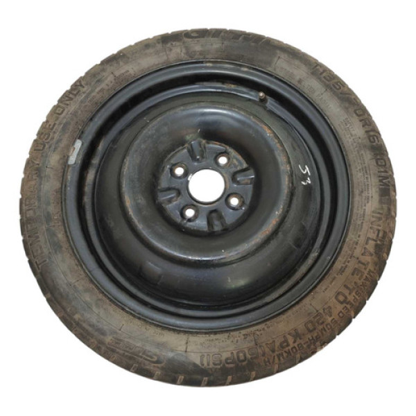Roda Estepe Aro 16 Jac J3 2010 2011 2012 2013 2014 Preto
