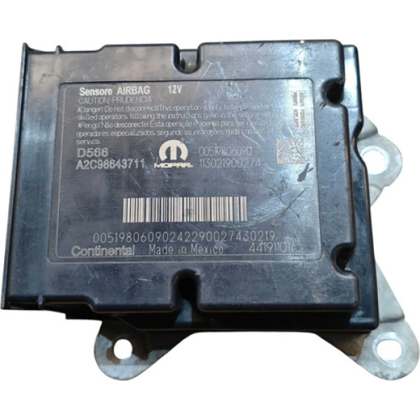 Módulo Airbag Fiat Argo Cronos 2020 A 2023 A2c98643711