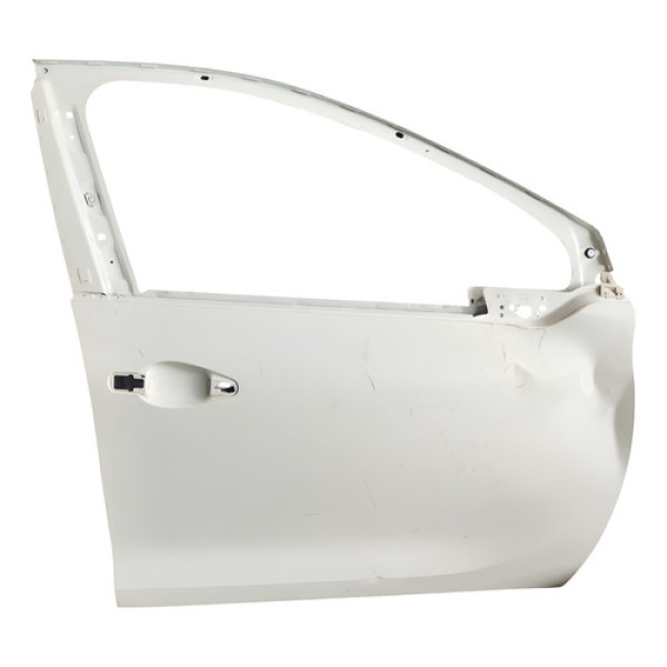 Porta Dianteira Direita Peugeot 208 2013 2014 2015 C/detalhe Branco Direito Dianteira