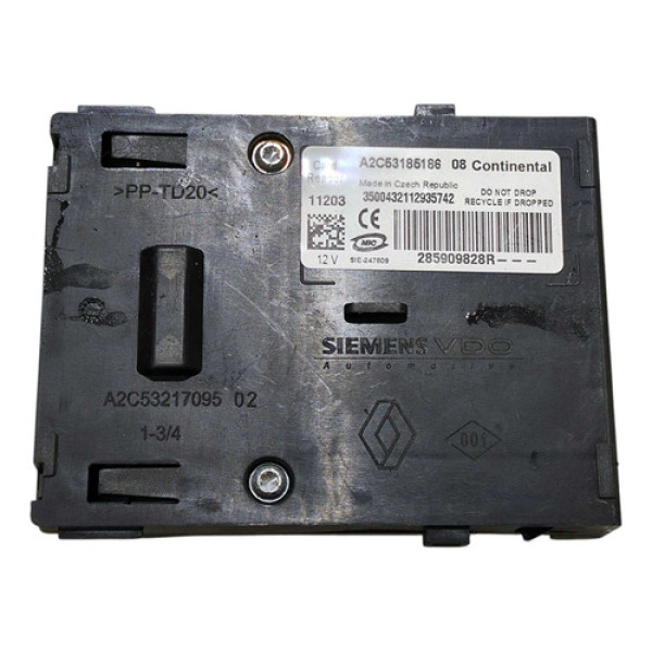 Módulo Leitor Cartão 285909828r Renault Fluence 2011/2016