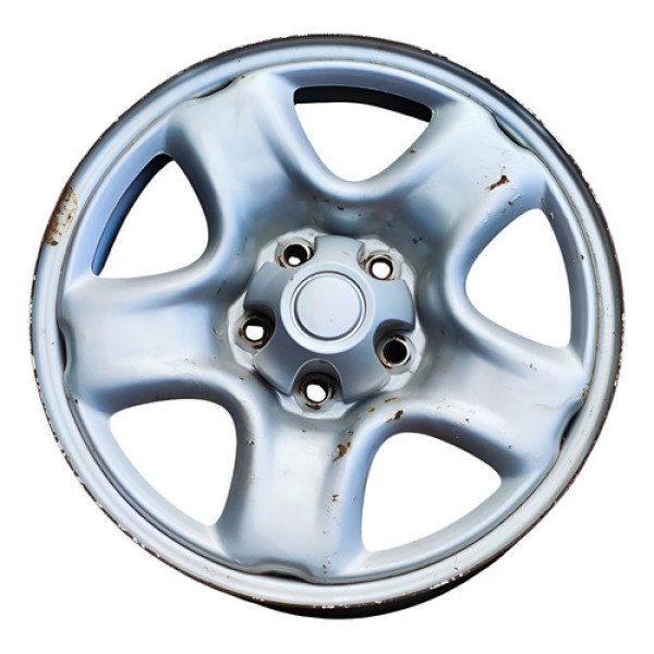 Roda Estepe Aro 16 Toyota Rav4 5x114,3 2000 2001 A 2006 Prata