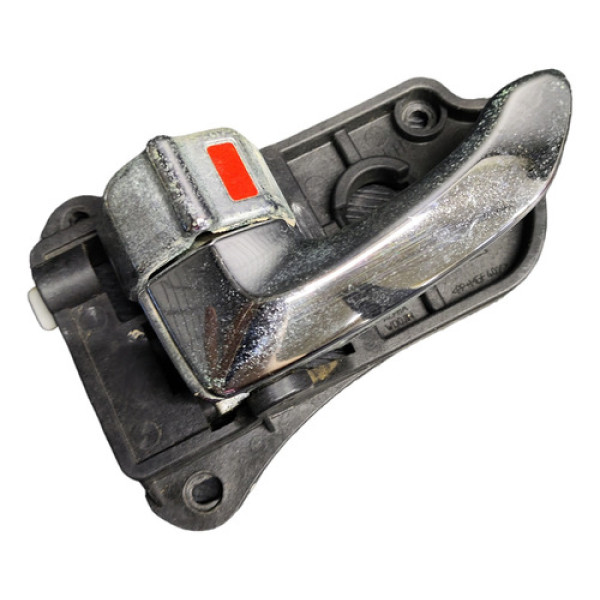 Maçaneta Interna Traseira Esquerda Azera 2008 2009 2010 2011 Prata Traseira