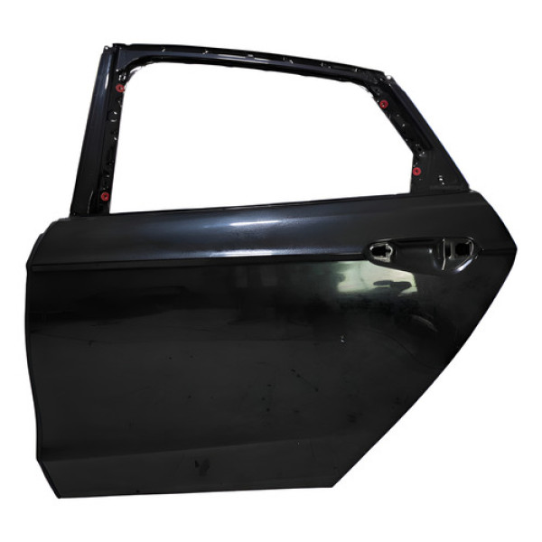 Porta Traseira Esquerda Ford Fusion 2013 2014 A 2017 Traseira Esquerda Preto