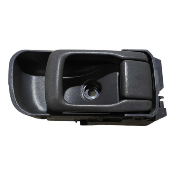 Maçaneta Interna Traseira Esq Nissan Pathfinder 1997 A 2003 Preto Traseira