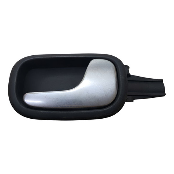 Maçaneta Int Traseira Direita Audi A3 2001 A 2006 Prata Traseira