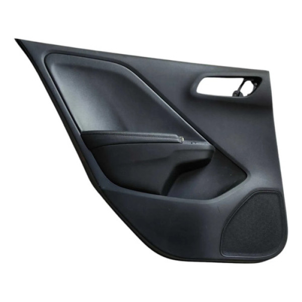 Forro Porta Traseira Esquerda Honda City 2018 2019 A 2021 Preto