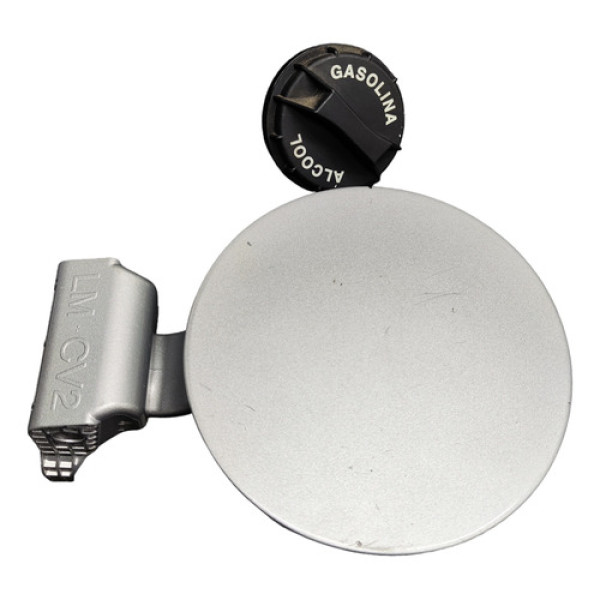 Portinhola Tampa Tanque Hyundai Ix35 2012 2013 2014 2015 - Prateado - 2012