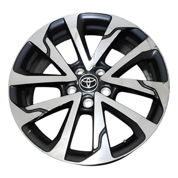 Roda Aro 18 Toyota Corolla Cross 2022 A 2024 C/detalhe Grafite