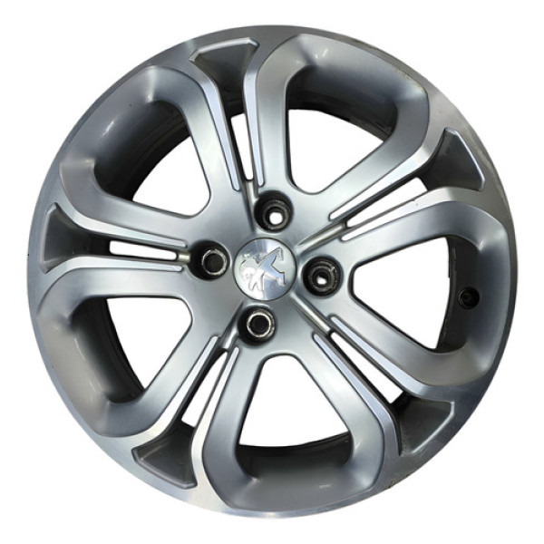 Roda Aro 17 4x100 Peugeot 2008 2018 2019/2020 Prata