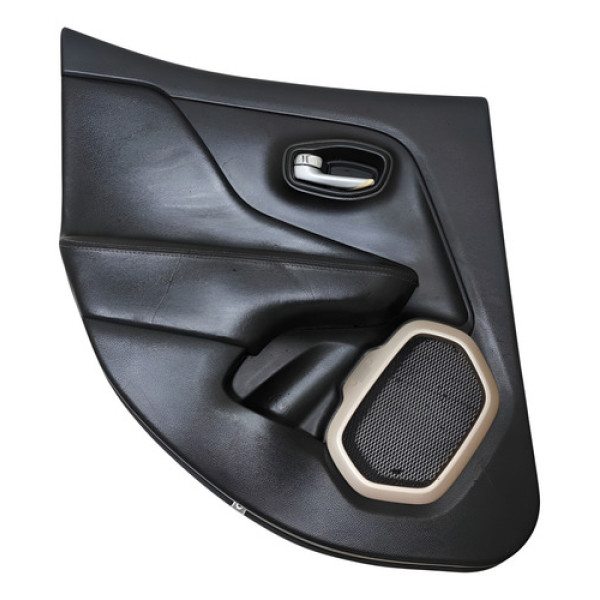 Forro Porta Traseiro Esquerdo Jeep Renegade 2.0 2016 A 2020 Preto