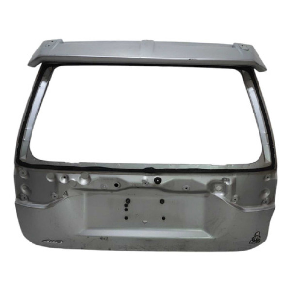 Tampa Traseira C/spoiler Mitsubishi Pajero Sport 2006/2010 Prata