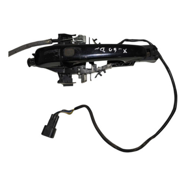 Maçaneta Ext Diant Direita Volvo Xc60 T6 2009 A 2011 Preto Preto Dianteira