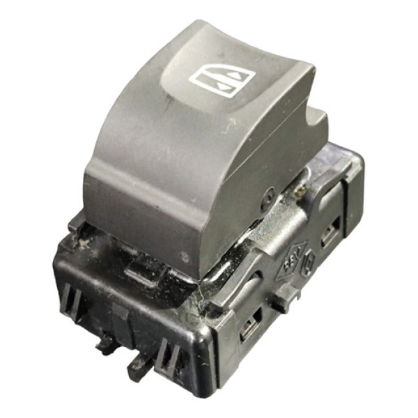 Botão Vidro Traseiro Direito Captur 2017 Á 2020 254219675r