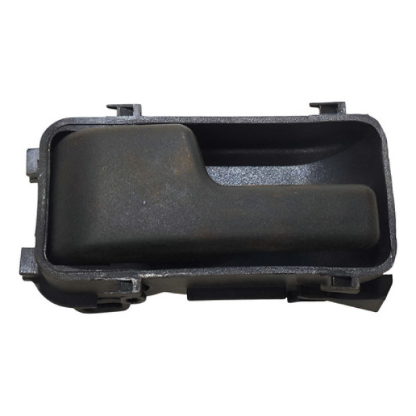 Maçaneta Interna Traseira Esquerda Fiat Uno 1993 A 2010 Preto Traseira
