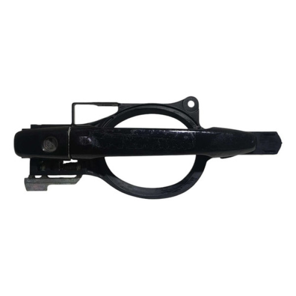 Maçaneta Ext Diant Esquerda Mitsubishi Outlander 2007 A 2009 Preto Traseira