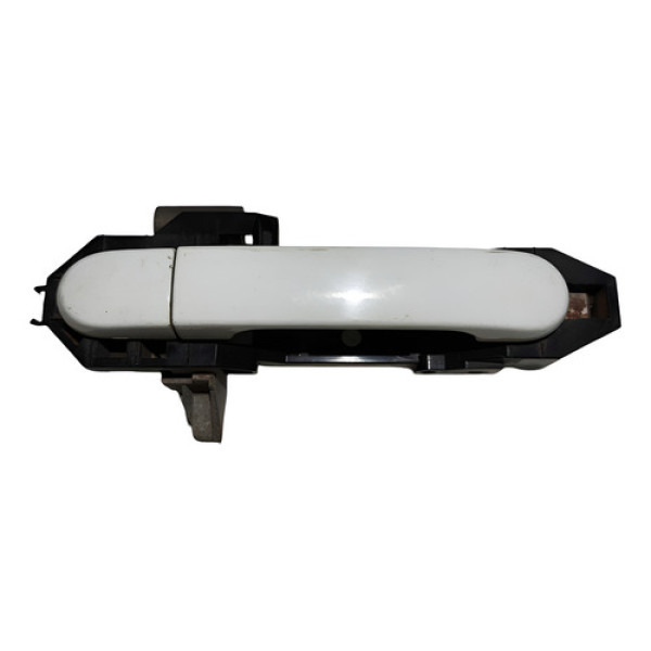 Maçaneta Ext Dianteira Direita Nissan Livina 2009 A 2014 - Branca - Dianteira