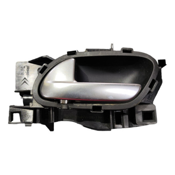Maçaneta Interna Citroen C4 Lounge 2014 2015 Preto Traseira