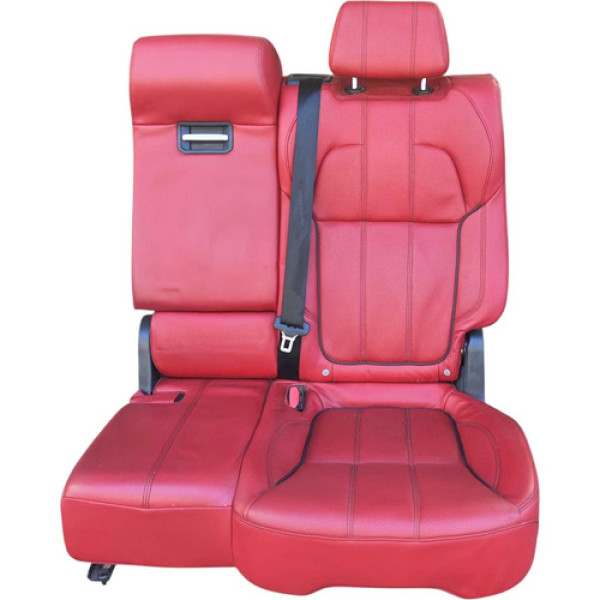 Banco Traseiro Esquerdo Range Rover Sport V8 5.0 2014 A 2016 Vermelho