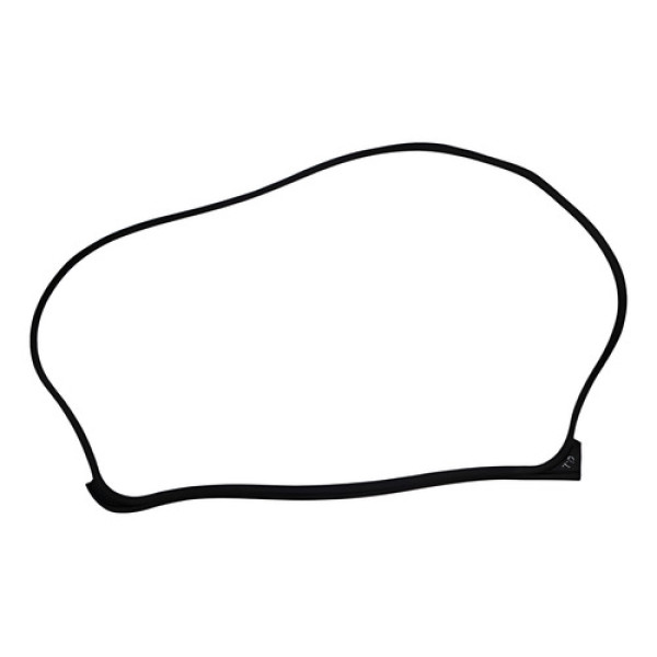 Borracha Vedação Porta Tras Direita Fiat Cronos 2021 A 2023 Preto