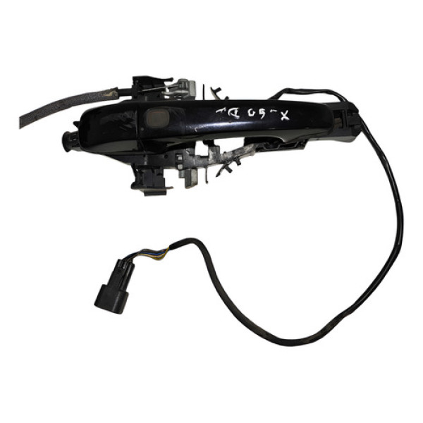 Maçaneta Ext Diant Direita Volvo Xc60 T6 2009 A 2011 Preto Preto Dianteira