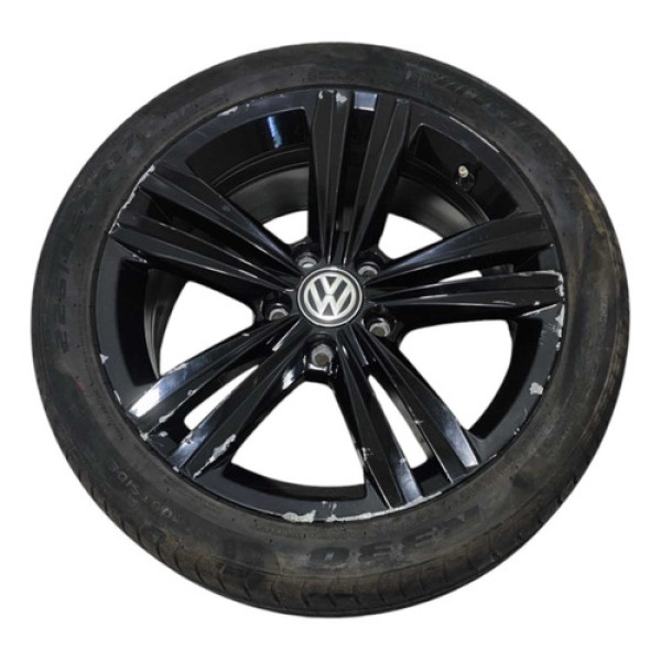 Roda Aro C/pneu Vw Jetta 1.4 250 Tsi Highline 2019/2021 Preto