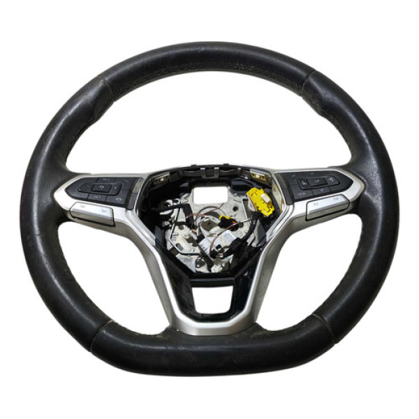 Volante Direção 6ea1242ju Vw Nivus 1.0 Tsi Aut 2021 A 2023 Preto