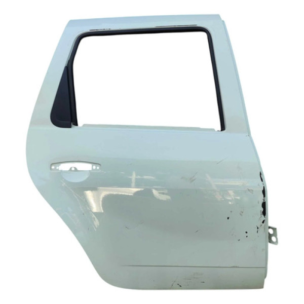 Porta Traseira Direita Renault Duster Oroch 2013 A 2015 Traseira Direita Branco
