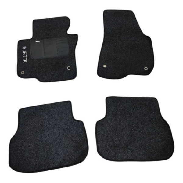 Jogo Tapete Volkswagen Jetta 2.0 Tsi 2010 2011 2012 Preto