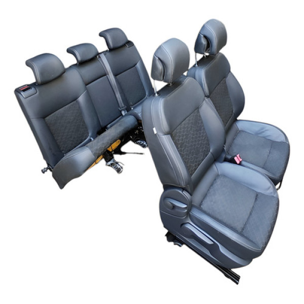 Jogo Banco Completo Peugeot 3008 1.6 Thp 2012 A 2015 Preto