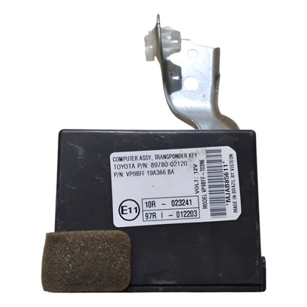 Modulo Imobilizador Toyota Corolla 2.0 2009/2013 8978002120
