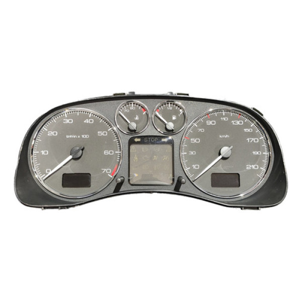 Painel Velocímetro Peugeot 307 2006 2007 2008 2009 281174469 Preto