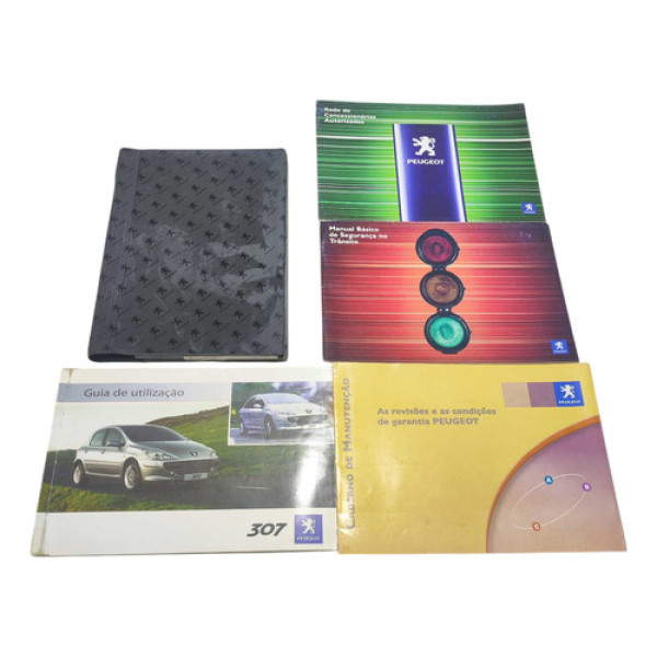 Moldura Manual Proprietário Peugeot 307 2006 2007 2008