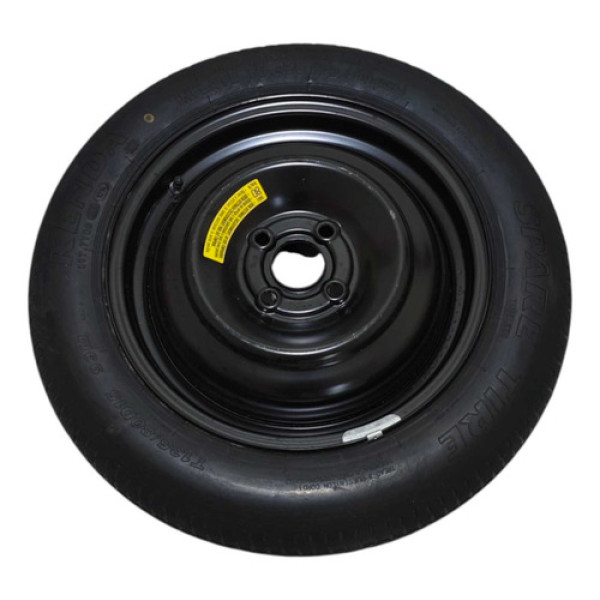 Roda Estepe Aro 15 Honda Fit 1.5 2015 2016 2017 2018 2019 Preto